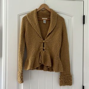 Anthropologie Sleeping on Snow Cardigan